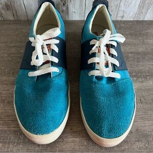 Puma El Ace Nubuck Blue Teal Sneakers 8